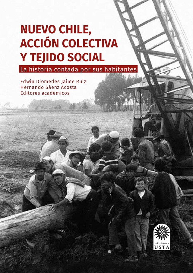 Buchcover für Nuevo Chile, acción colectiva y tejido social.