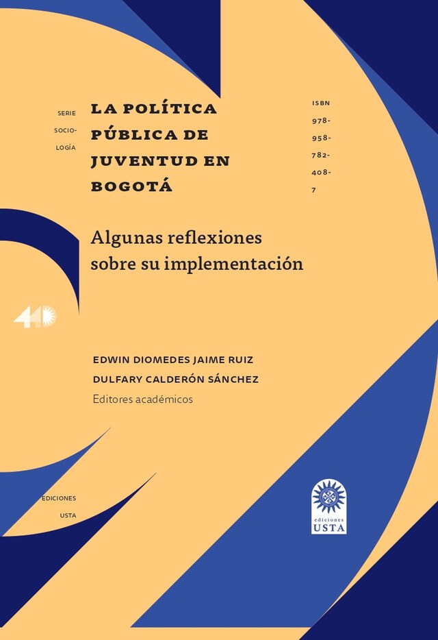 Kirjankansi teokselle La política pública de juventud en Bogotá: