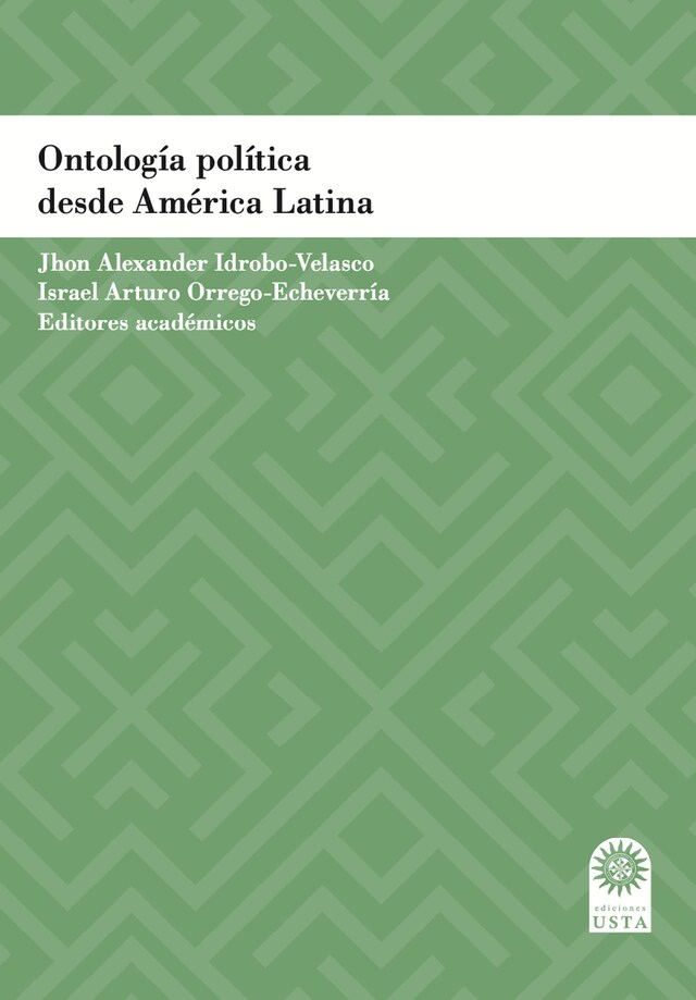 Kirjankansi teokselle Ontología política desde América Latina