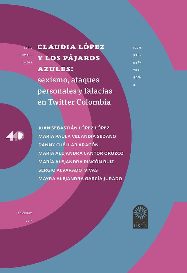 Book cover for Claudia López y los pájaros azules: