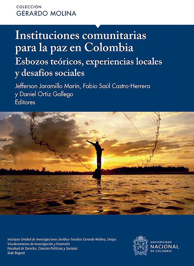 Boekomslag van Instituciones comunitarias para la paz en Colombia