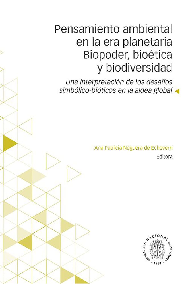 Buchcover für Pensamiento ambiental en la era planetaria. Biopoder, bioética y biodiversidad