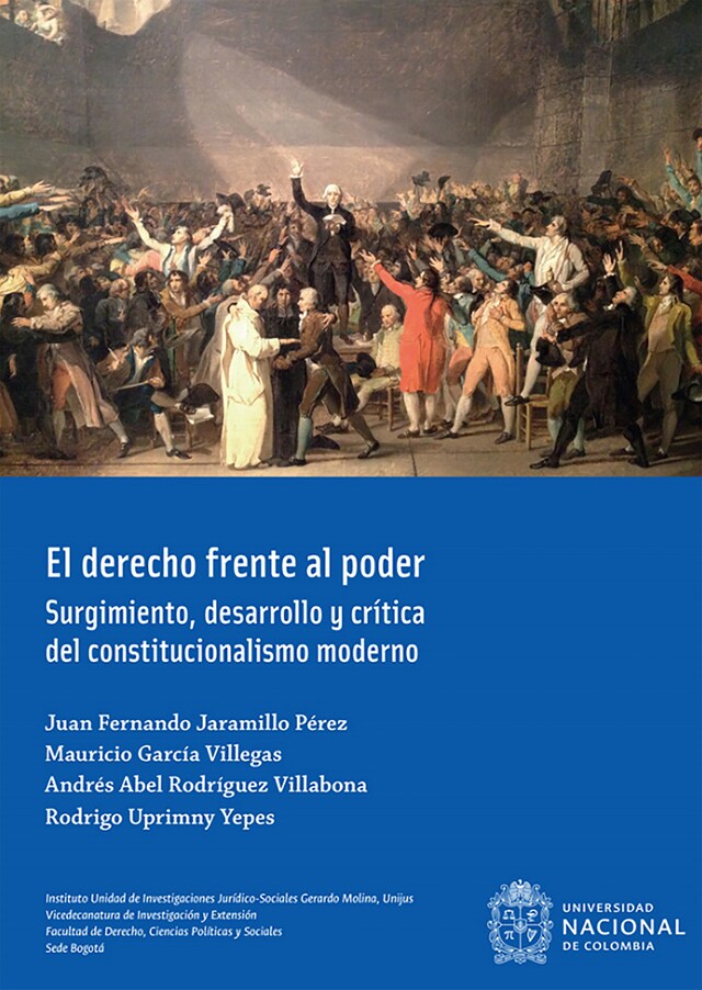 Couverture de livre pour El derecho frente al poder