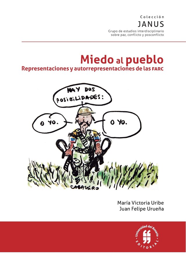 Kirjankansi teokselle Miedo al pueblo