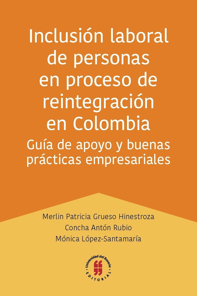 Portada de libro para Inclusión laboral de personas en proceso de reintegración en Colombia