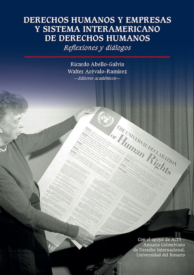 Book cover for Derechos humanos y empresas y Sistema Interamericano de Derechos Humanos