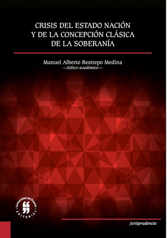 Boekomslag van Crisis del Estado nación y de la concepción clásica de la soberanía