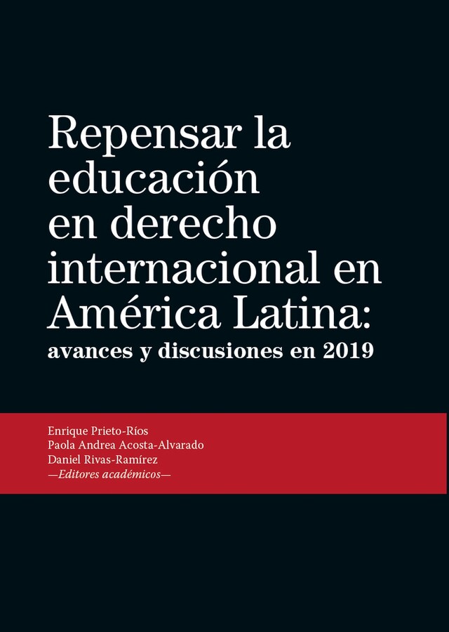 Buchcover für Repensar la educación en derecho internacional en América Latina