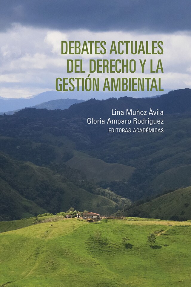 Couverture de livre pour Debates actuales del derecho y la gestión ambiental