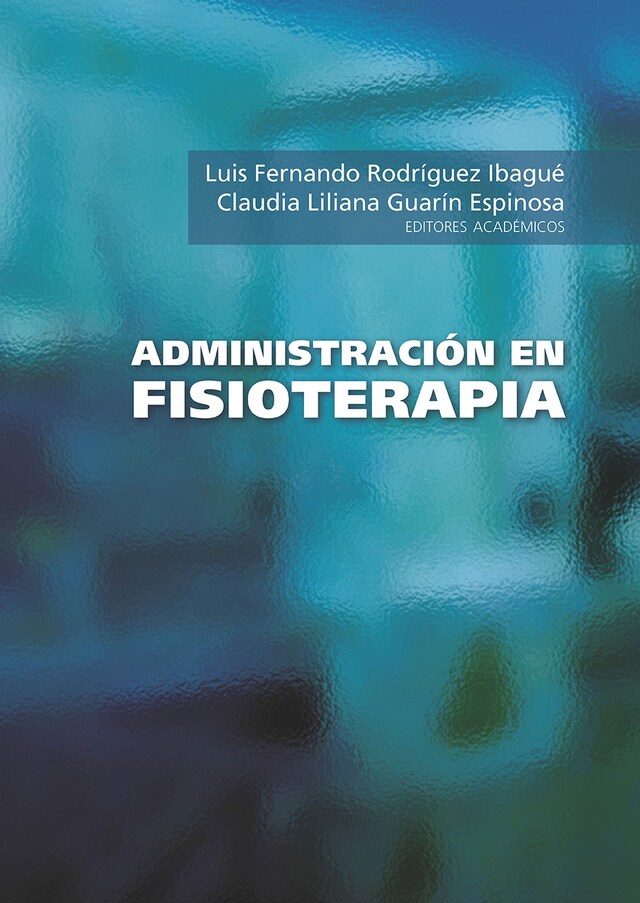 Boekomslag van Administración en fisioterapia