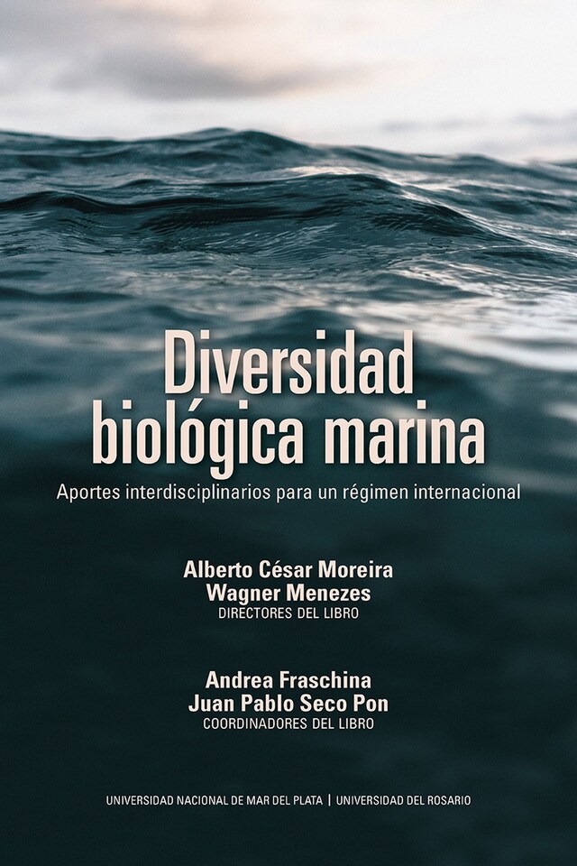 Portada de libro para Diversidad biologica marina