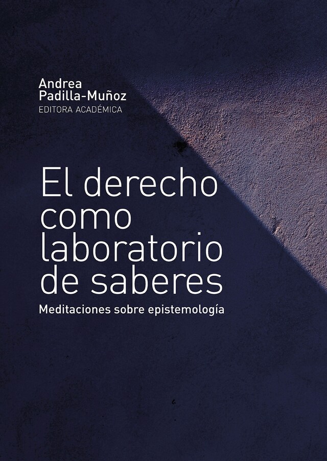 Book cover for El derecho como laboratorio de saberes