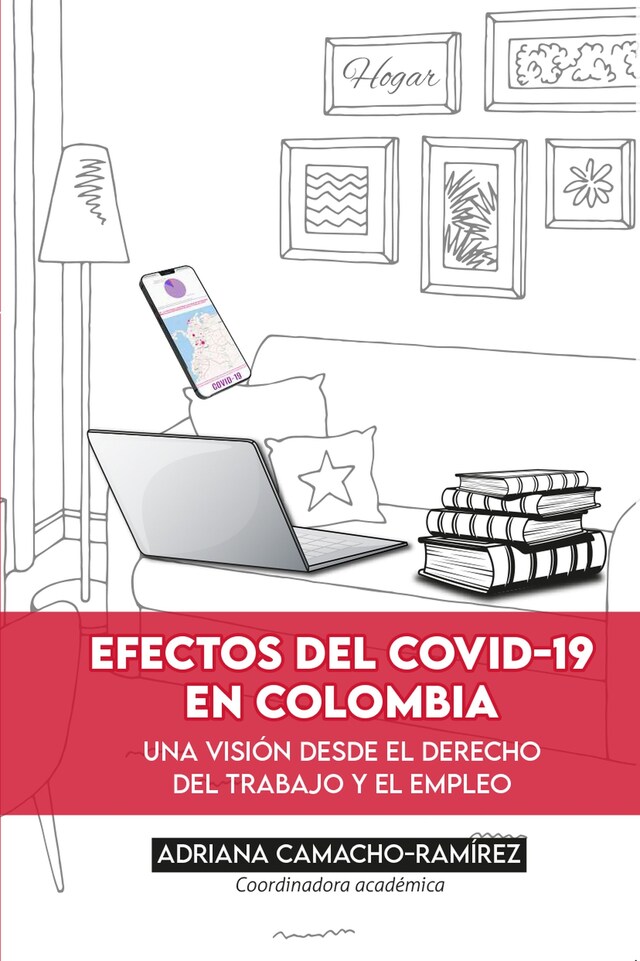 Copertina del libro per Efectos del Covid-19 en Colombia