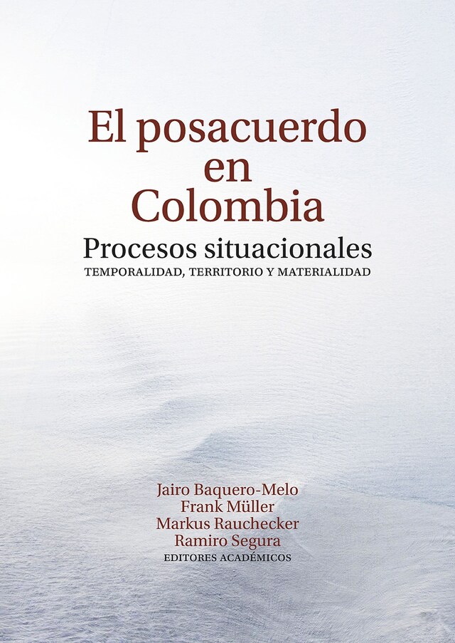 Buchcover für El posacuerdo en Colombia