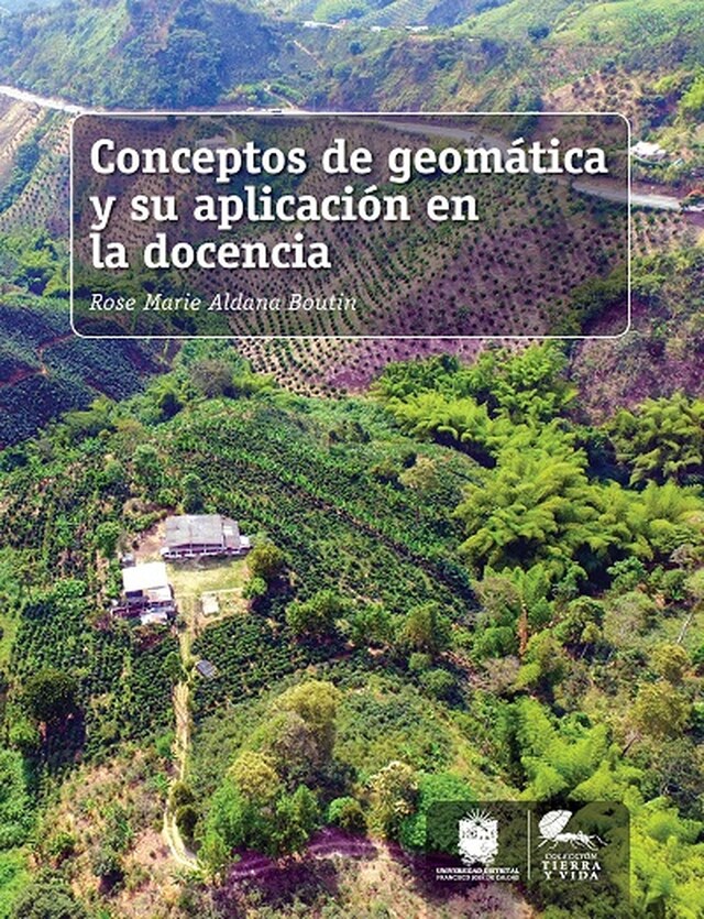 Portada de libro para Conceptos de geomática y su aplicación en la docencia