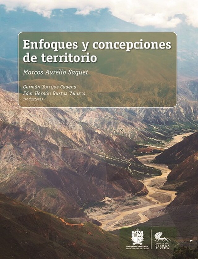 Book cover for Enfoques y concepciones de territorio