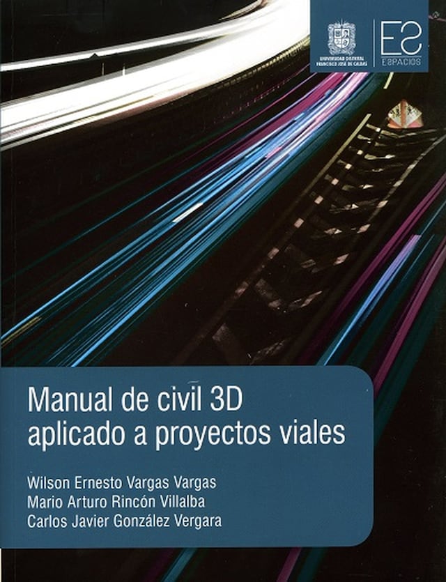 Boekomslag van Manual de civil 3D aplicado a proyectos viales
