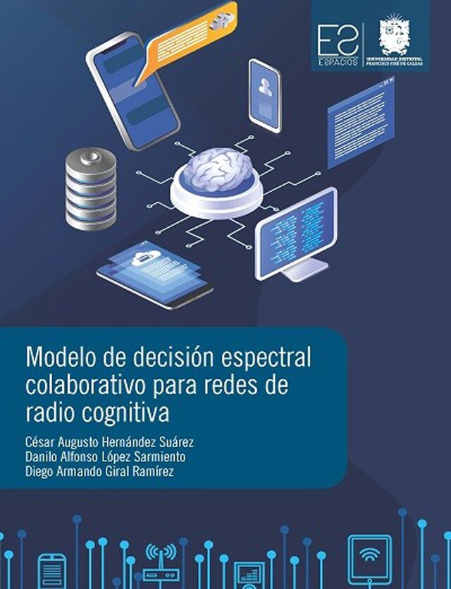 Kirjankansi teokselle Modelo de Decisión Espectral Colaborativo para Redes de Radio Cognitiva