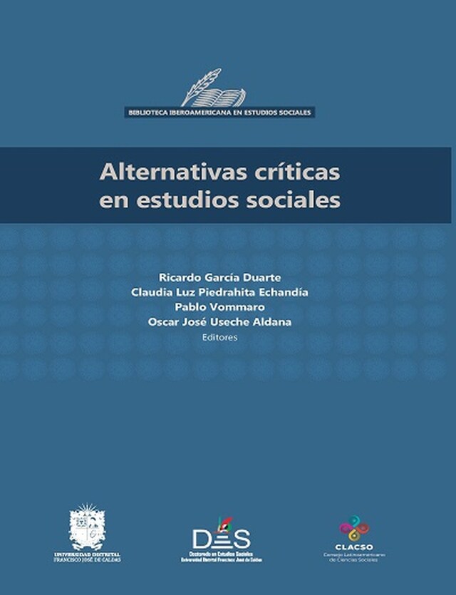 Okładka książki dla Alternativas críticas en estudios sociales