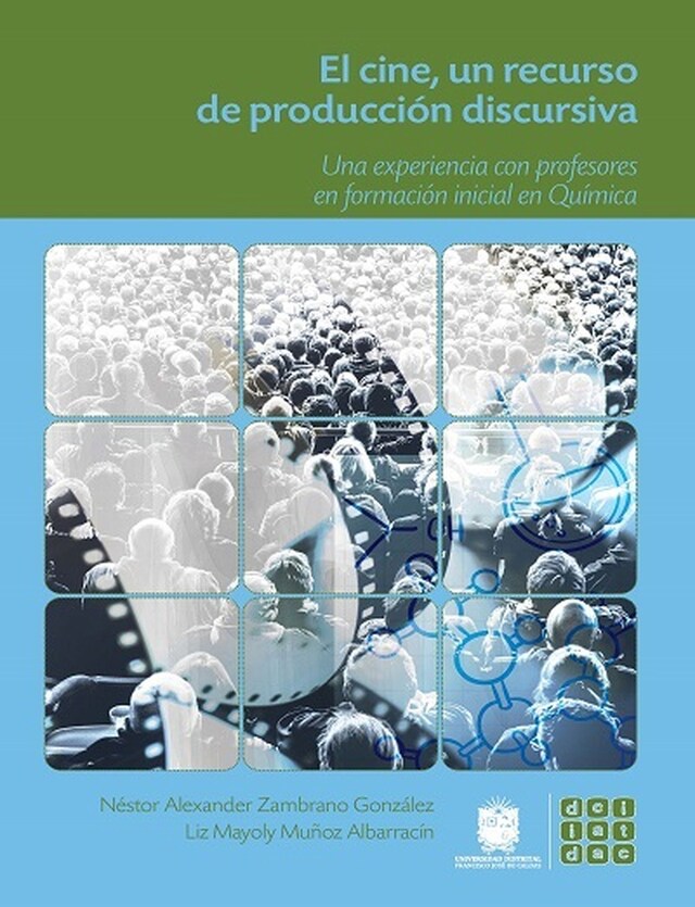 Kirjankansi teokselle El cine, un recurso de producción discursiva