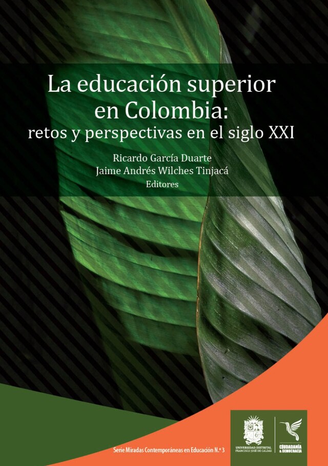 Boekomslag van La educación superior en Colombia