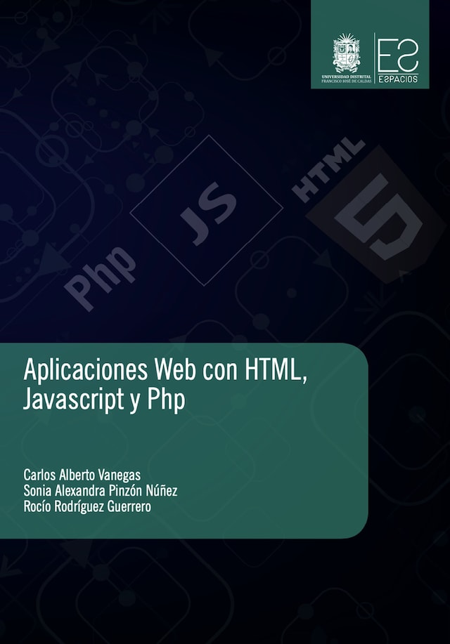 Boekomslag van Aplicaciones Web con HTML, JavaScript y Php