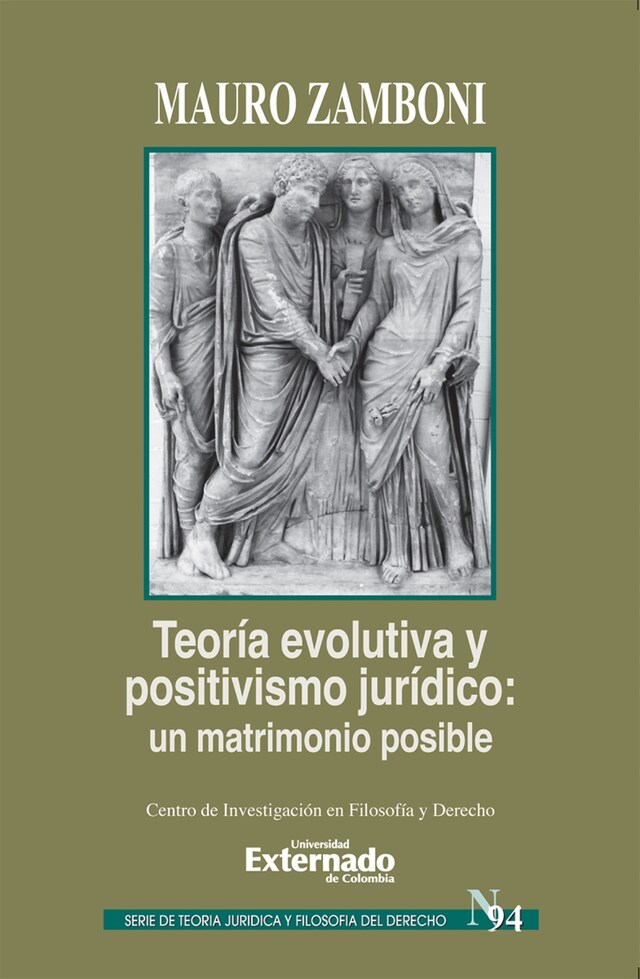 Kirjankansi teokselle Teoría evolutiva y positivismo jurídico : un matrimonio posible