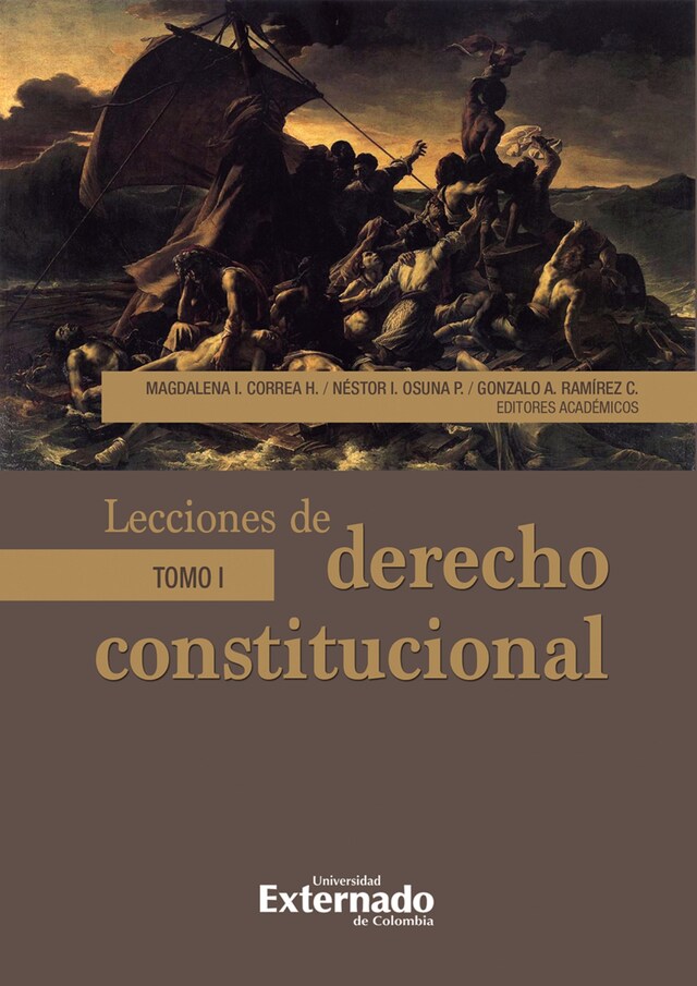 Kirjankansi teokselle Lecciones de derecho constitucional