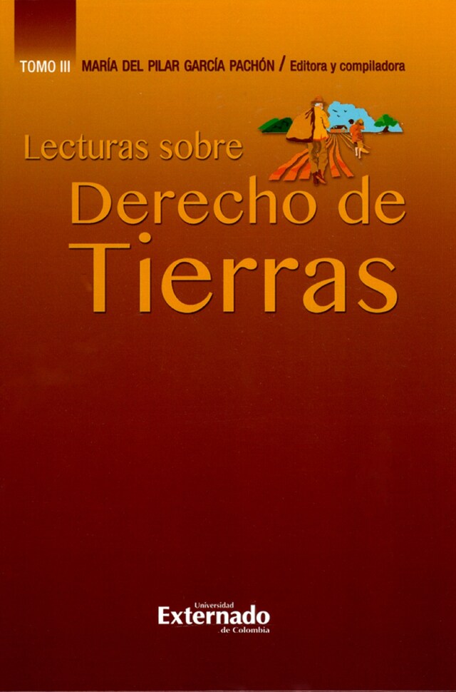 Kirjankansi teokselle Lecturas sobre derecho de tierras - Tomo III