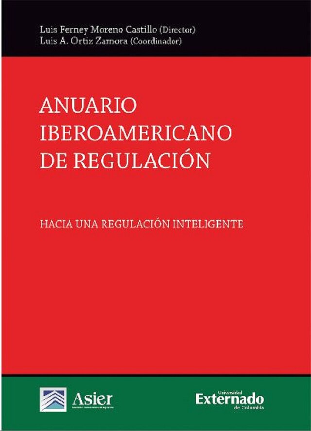 Copertina del libro per Anuario iberoamericano de regulación