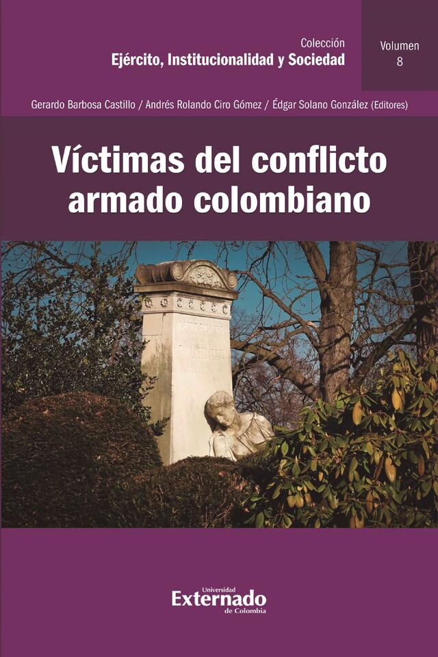 Book cover for Víctimas del conflicto armado colombiano