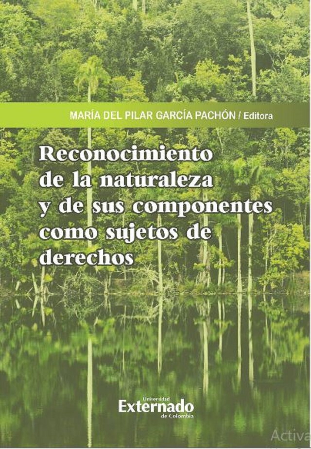 Buchcover für Reconocimiento de la naturaleza y de sus componentes como sujetos de derechos