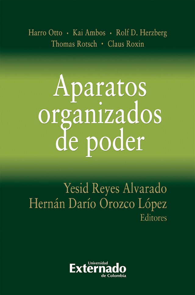 Buchcover für Aparatos organizados de poder