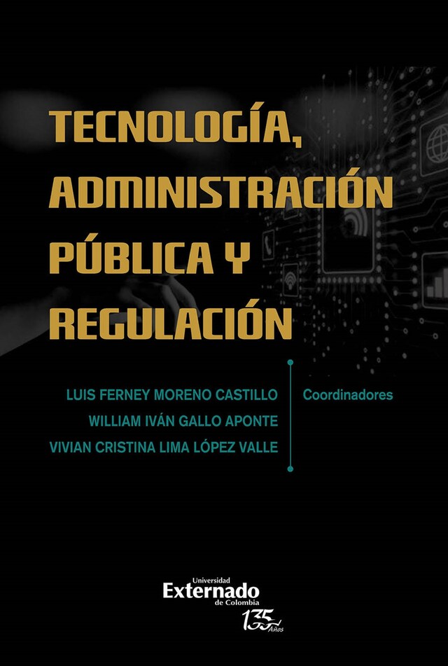 Kirjankansi teokselle Tecnología  administración pública y regulación