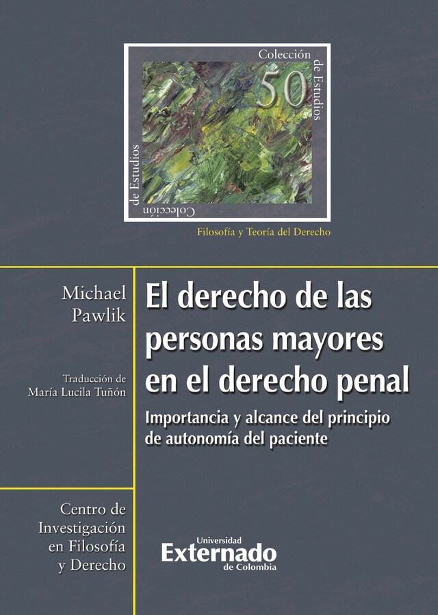 Couverture de livre pour Derecho de las personas mayores en el derecho penal.