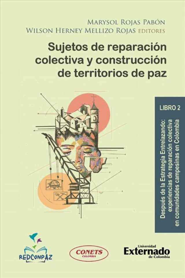 Book cover for Sujetos de reparación colectiva y construcción de territorios de paz