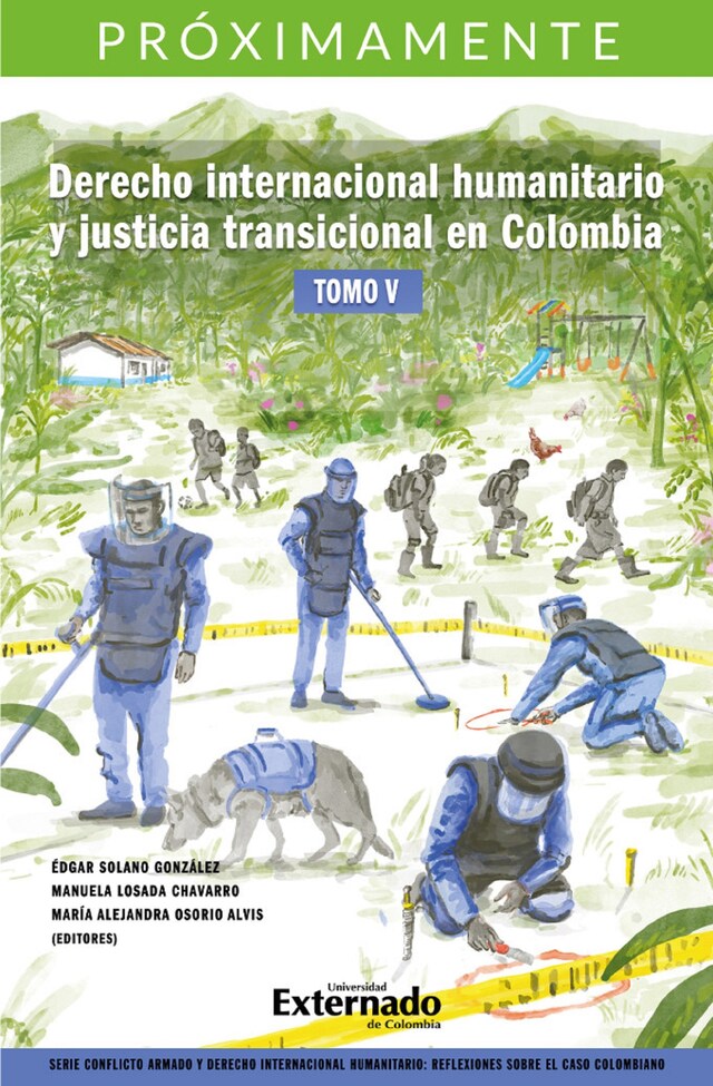 Portada de libro para Derecho internacional humanitario tomo V