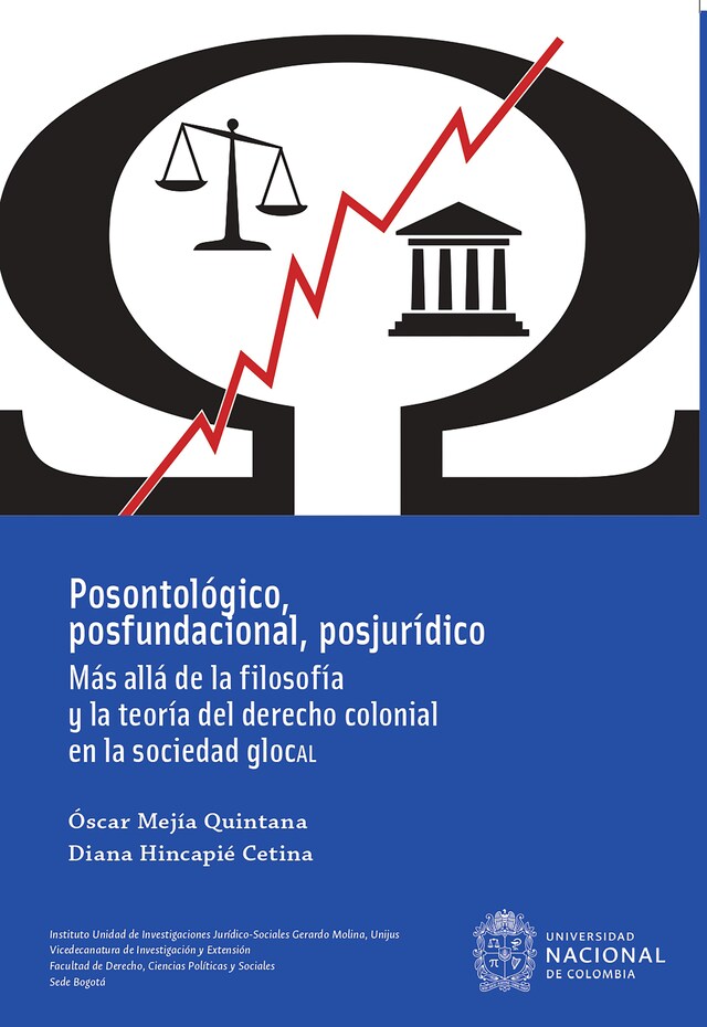 Portada de libro para Posontológico, posfundacional, posjurídico