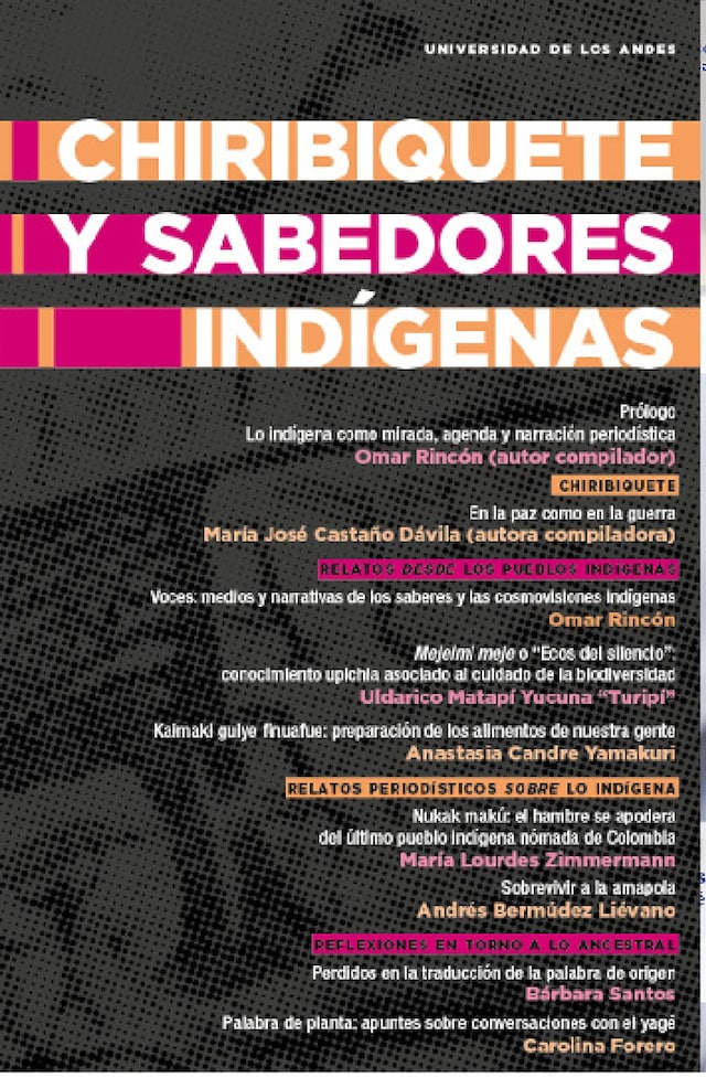 Book cover for Chiribiquete y sabedores indígenas
