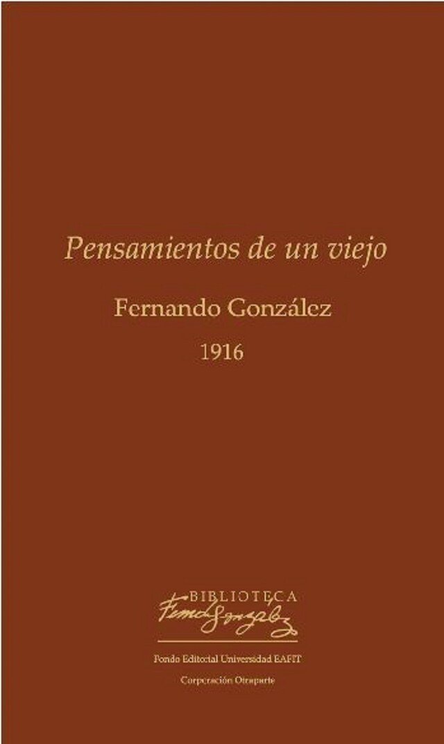 Copertina del libro per Pensamientos de un viejo