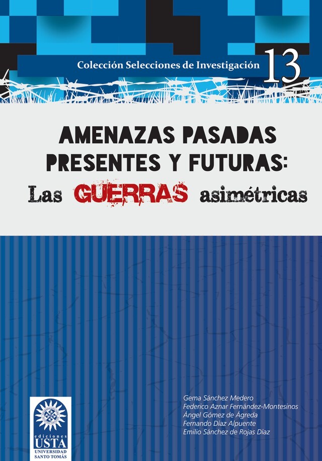 Buchcover für Amenazas pasadas presentes y futuras