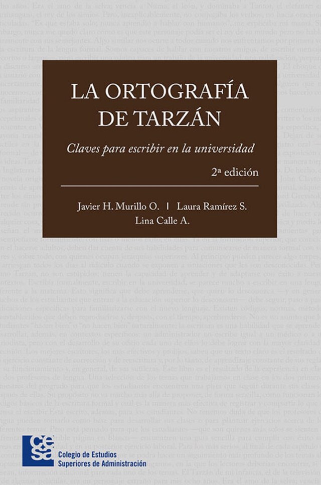La ortografía de Tarzán Buchcover für La ortografía de Tarzán