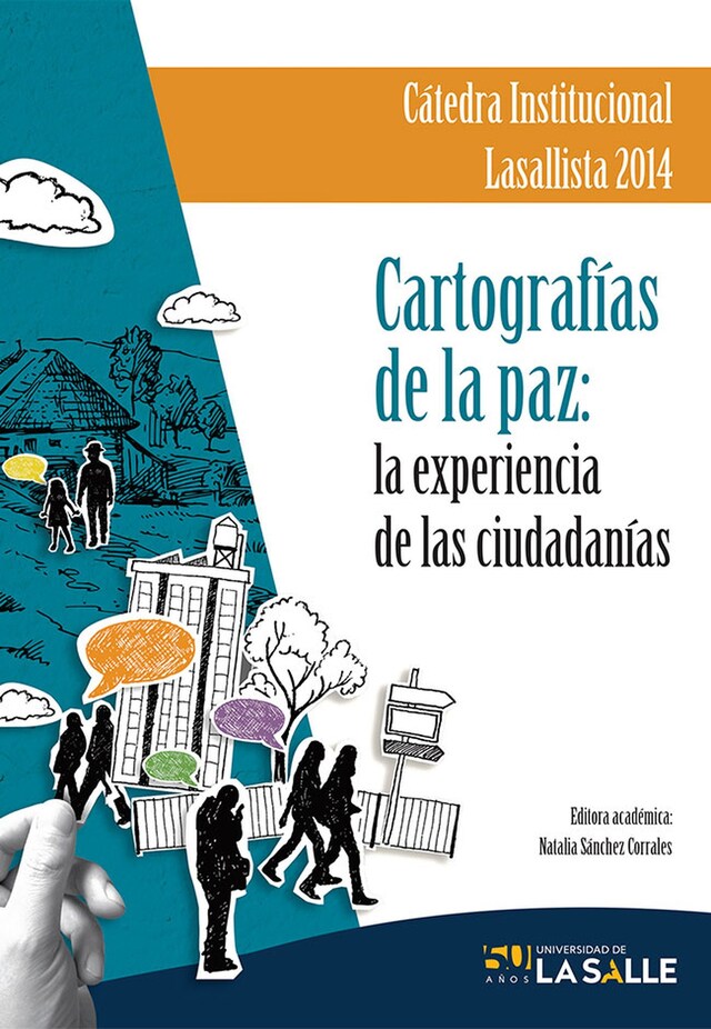 Portada de libro para Cartografías de la paz