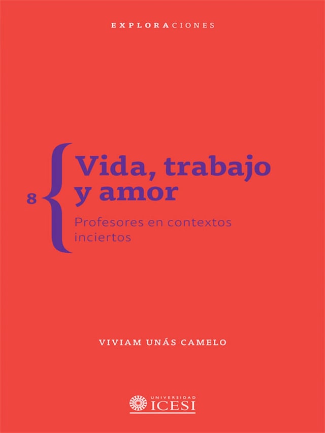 Boekomslag van Vida, trabajo y amor