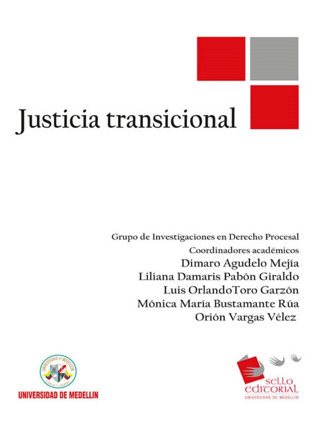 Buchcover für Justicia Transicional