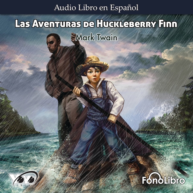 Book cover for Huckleberry Finn (abreviado)