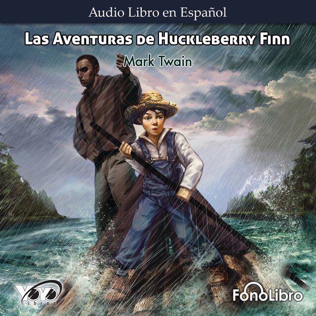 Boekomslag van Huckleberry Finn (abreviado)