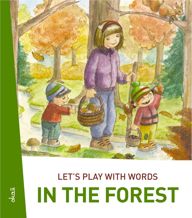 Book cover for Let's play with words… In the forest