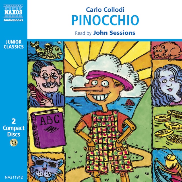 Book cover for Pinocchio