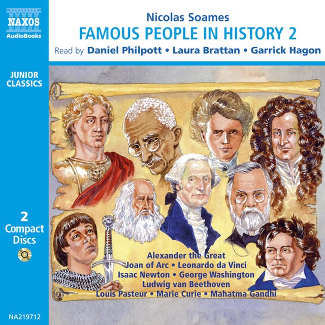 Portada de libro para Famous People in History – Volume 2